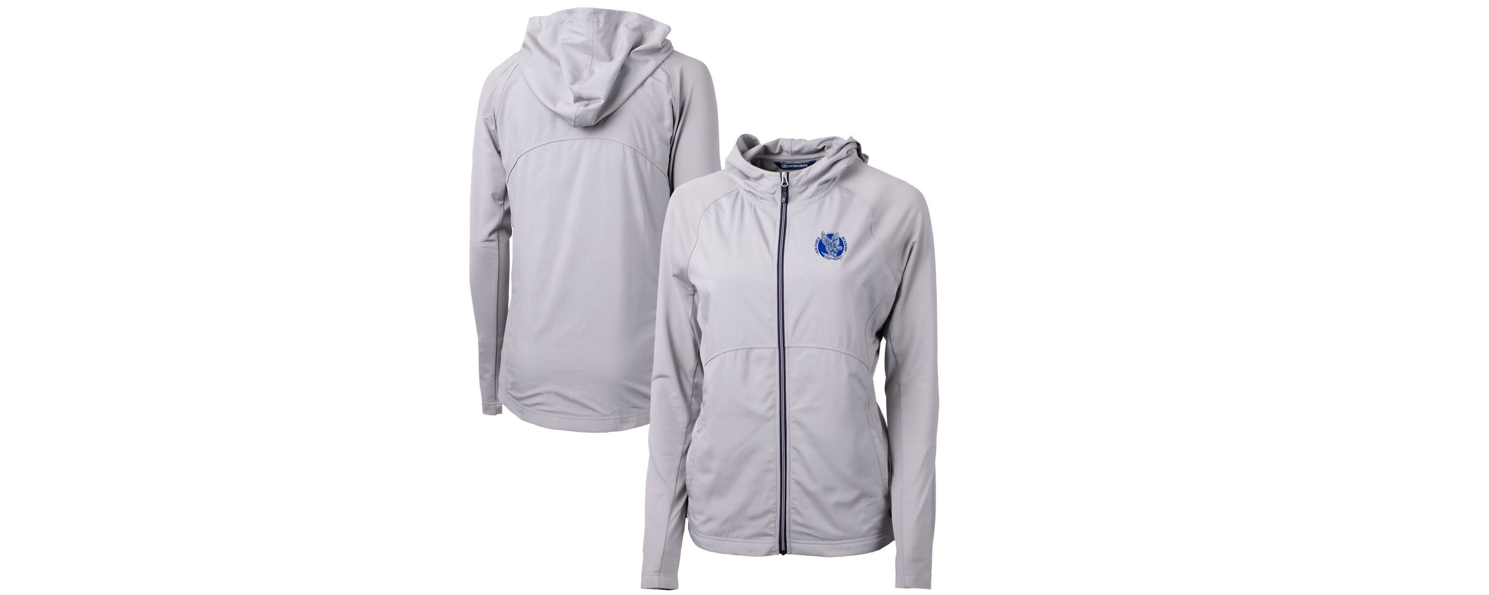 NCAA Air Force Falcons Adapt Eco Knit Hybrid Recycled Full-Zip Hoodie