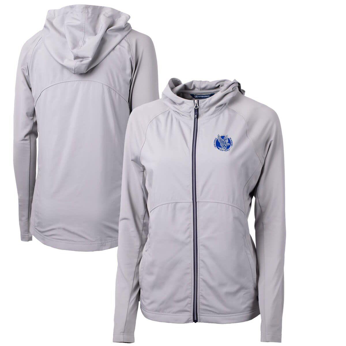 NCAA Air Force Falcons Adapt Eco Knit Hybrid Recycled Full-Zip Hoodie