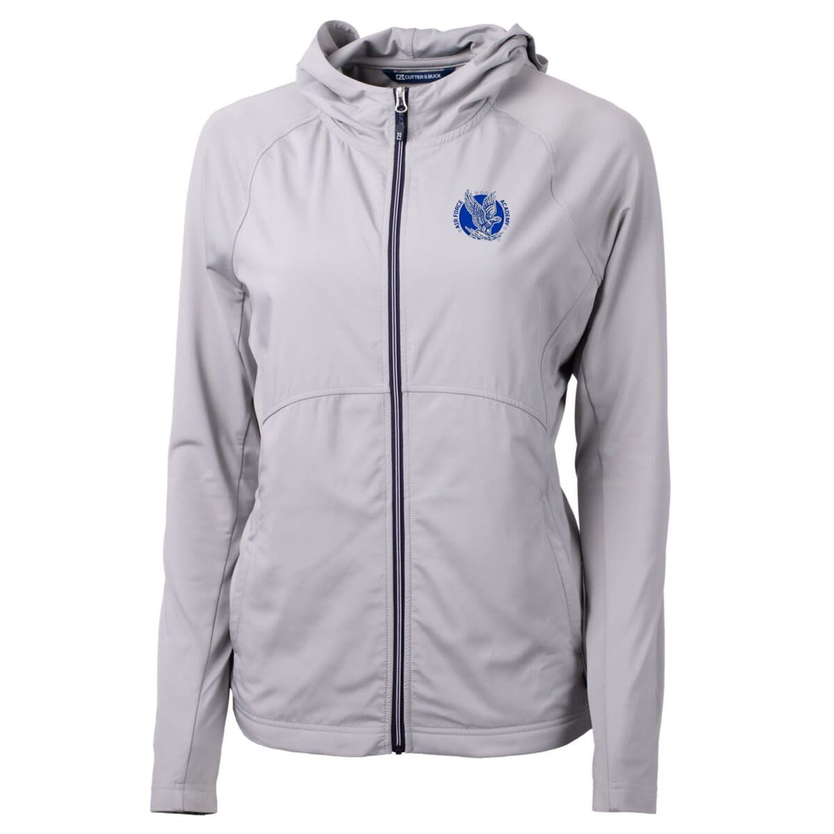 NCAA Air Force Falcons Adapt Eco Knit Hybrid Recycled Full-Zip Hoodie