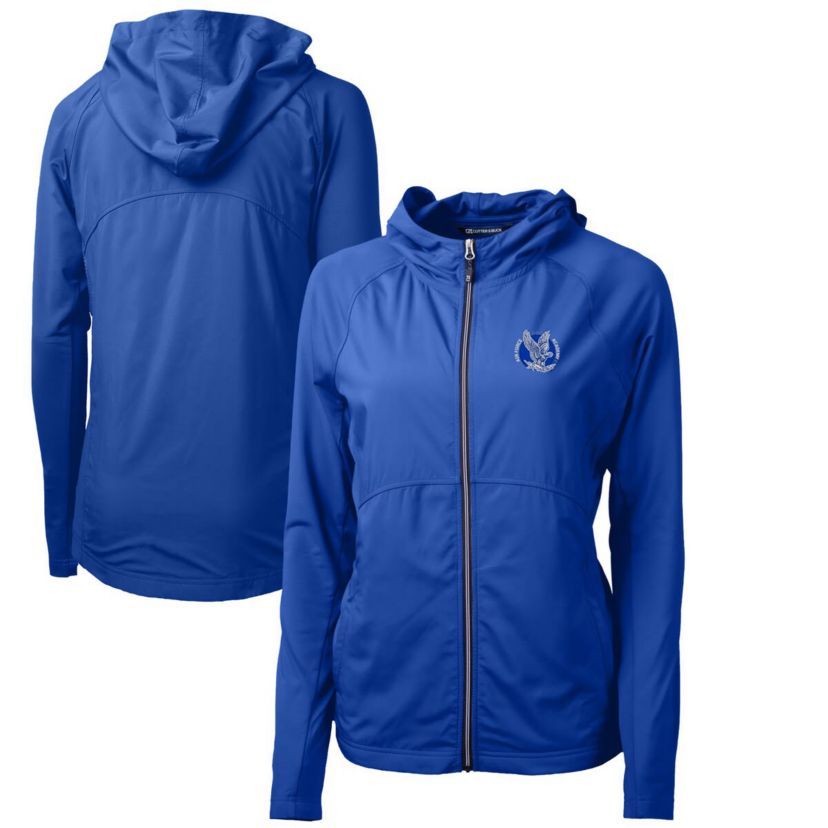 NCAA Air Force Falcons Adapt Eco Knit Hybrid Recycled Full-Zip Hoodie