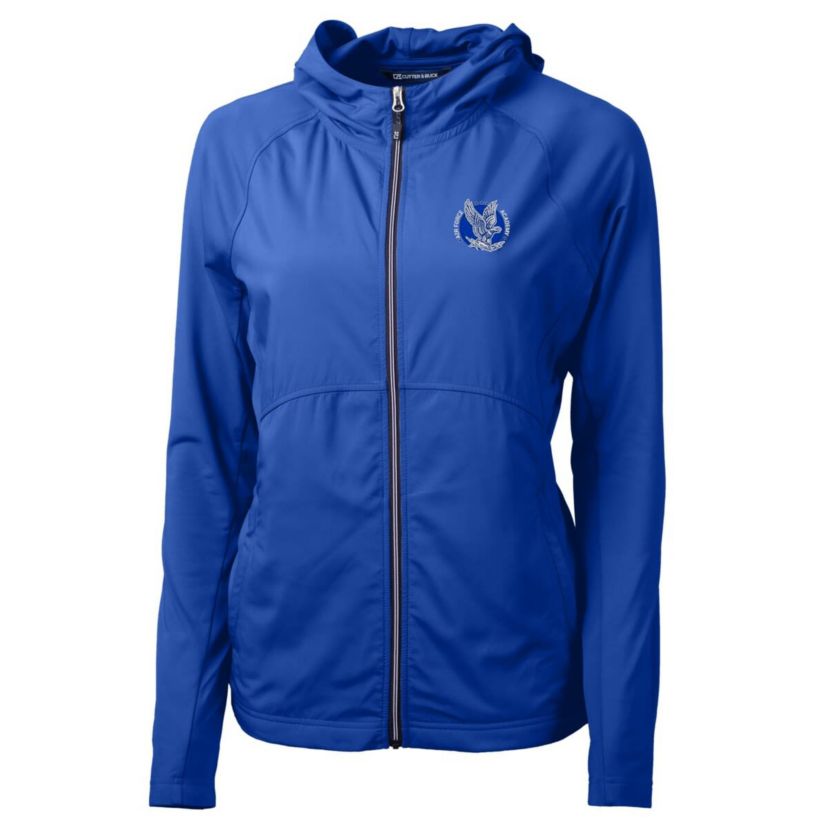 NCAA Air Force Falcons Adapt Eco Knit Hybrid Recycled Full-Zip Hoodie