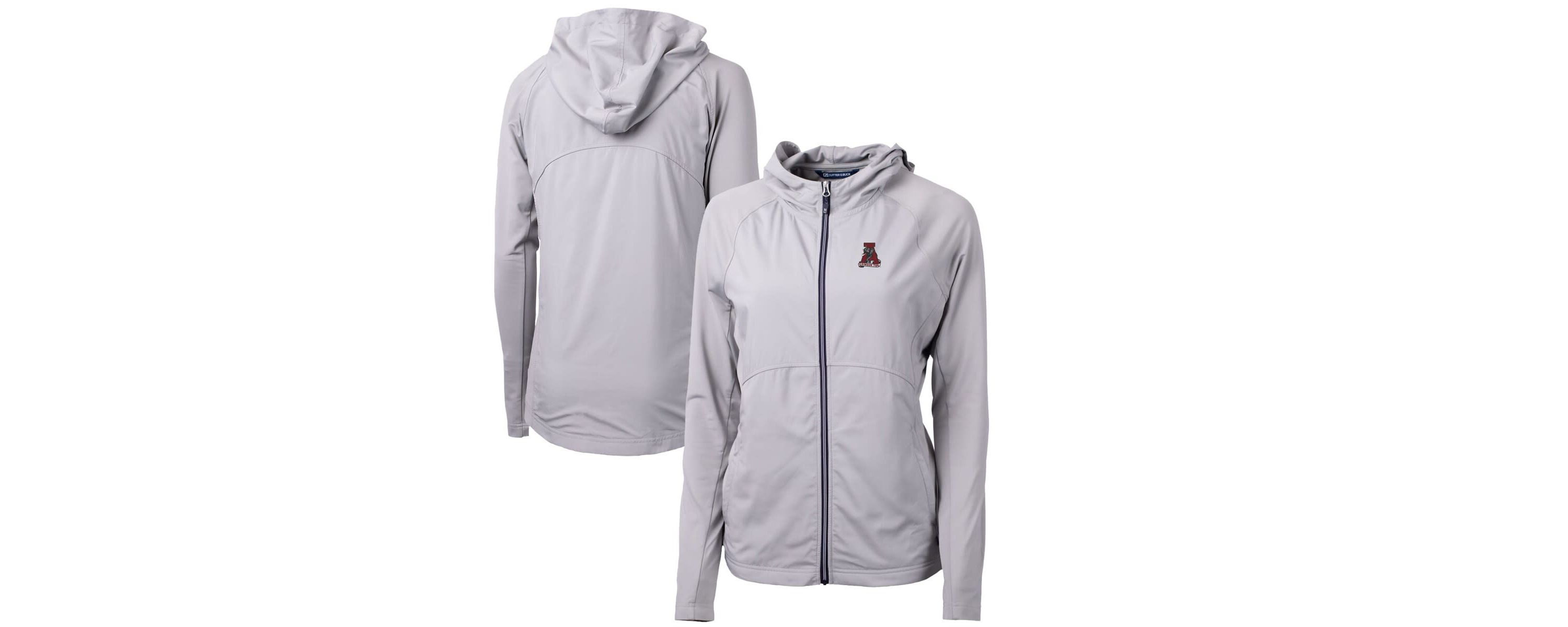 Alabama Crimson Tide NCAA Alabama Tide Adapt Eco Knit Hybrid Recycled Full-Zip Hoodie