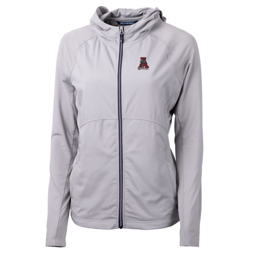 Alabama Crimson Tide NCAA Alabama Tide Adapt Eco Knit Hybrid Recycled Full-Zip Hoodie