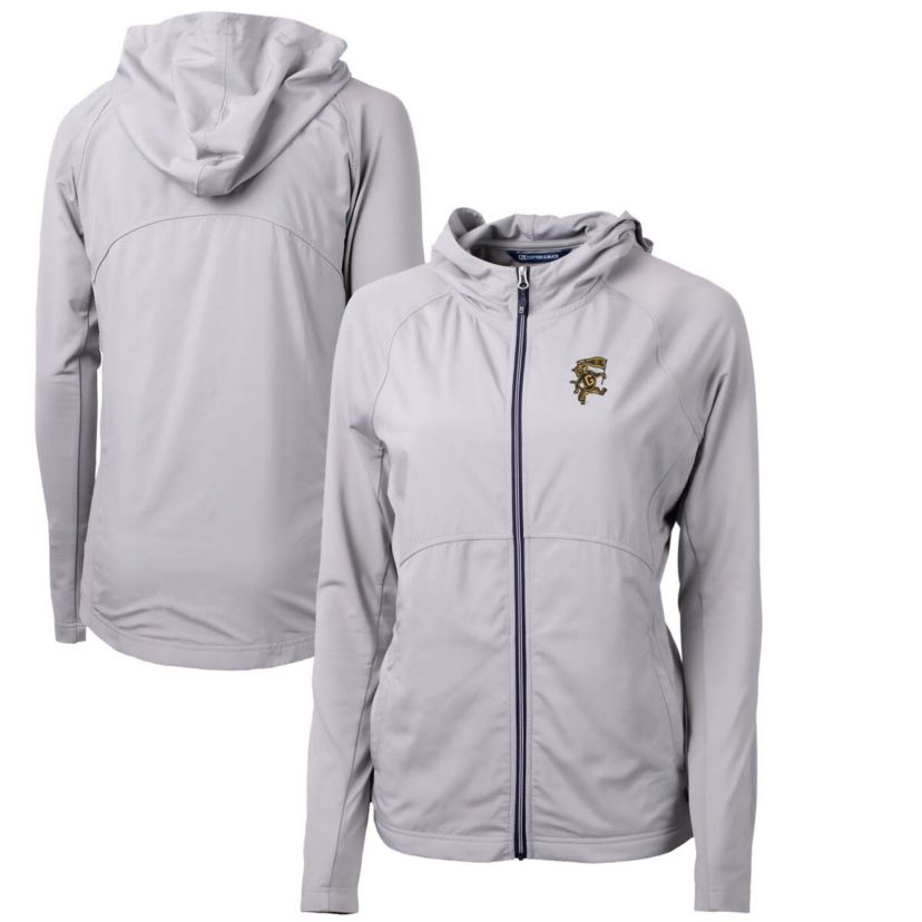 Grambling State Tigers NCAA Grambling Tigers Adapt Eco Knit Hybrid Recycled Full-Zip Hoodie