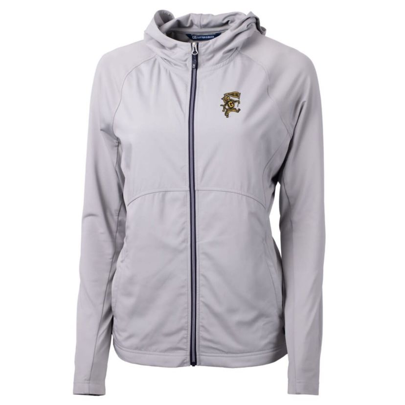 Grambling State Tigers NCAA Grambling Tigers Adapt Eco Knit Hybrid Recycled Full-Zip Hoodie