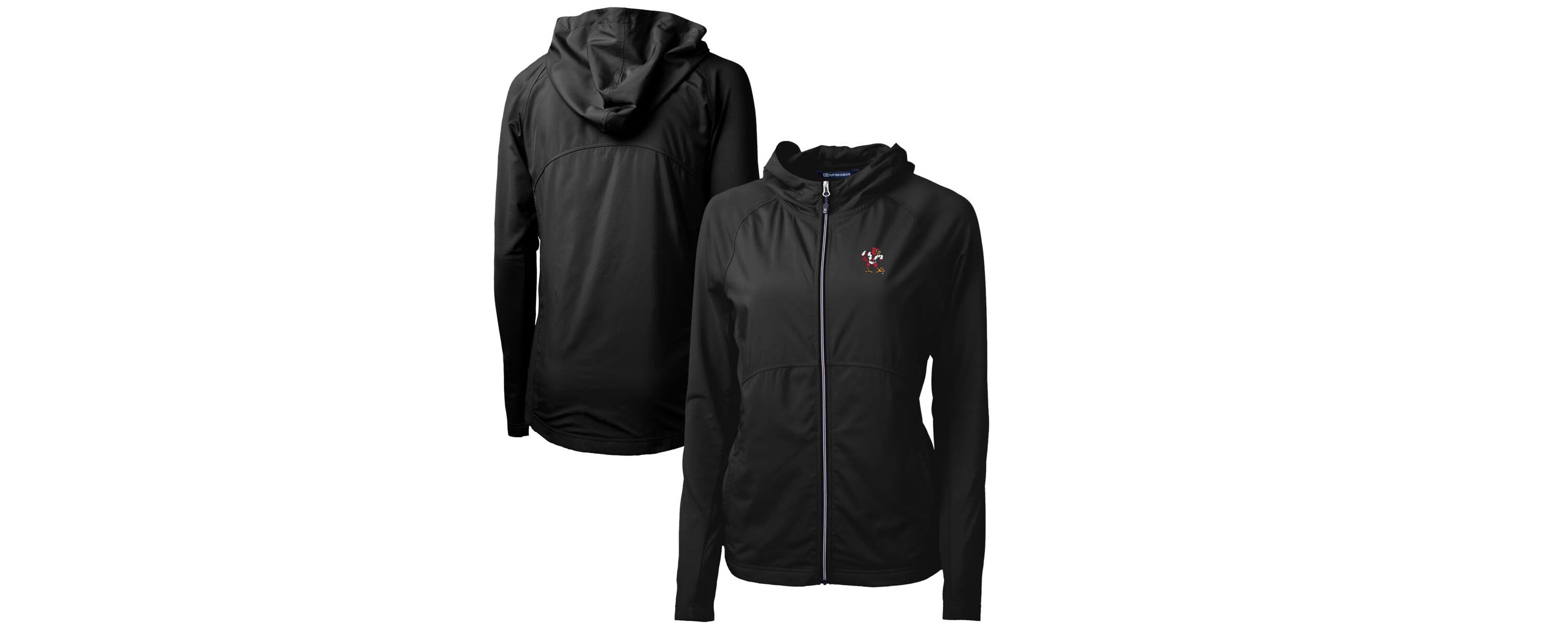 NCAA Louisville Cardinals Adapt Eco Knit Hybrid Recycled Full-Zip Hoodie