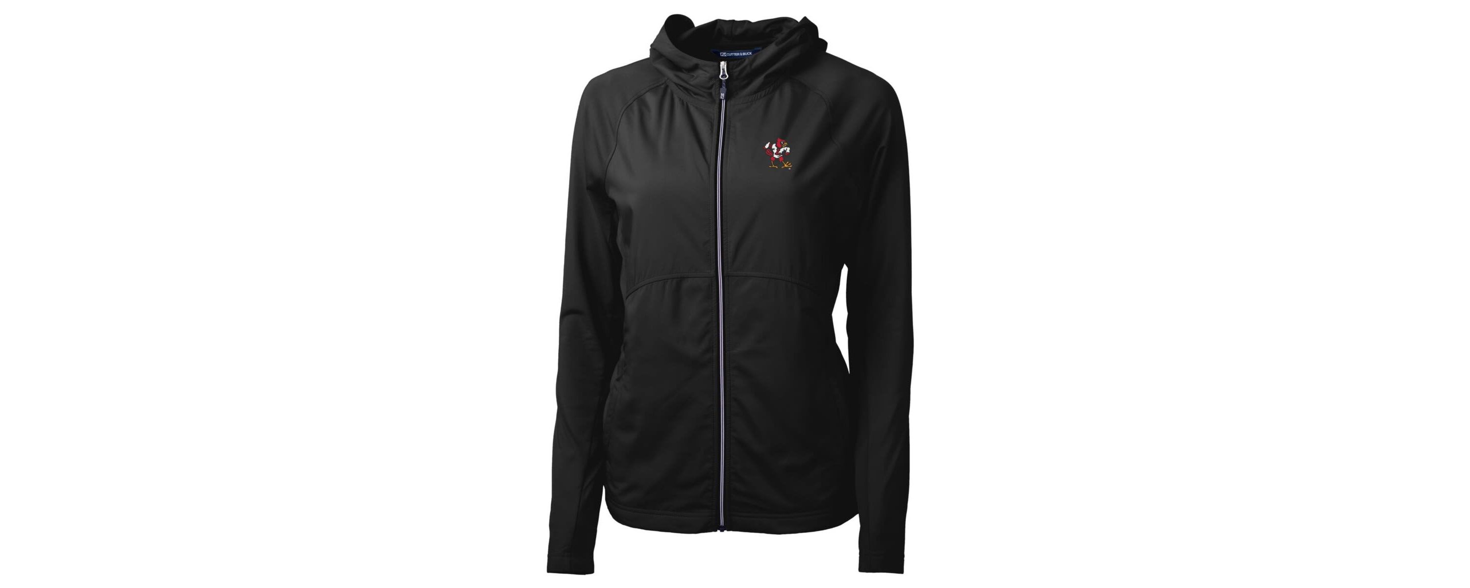 NCAA Louisville Cardinals Adapt Eco Knit Hybrid Recycled Full-Zip Hoodie