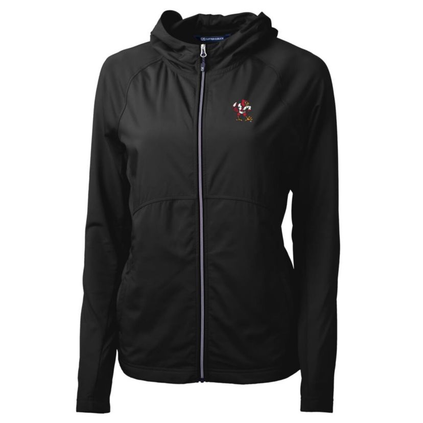 NCAA Louisville Cardinals Adapt Eco Knit Hybrid Recycled Full-Zip Hoodie