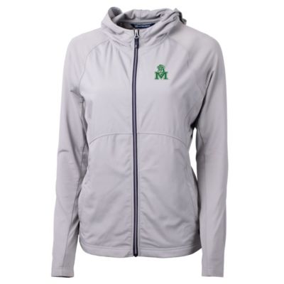 NCAA Marshall Thundering Herd Adapt Eco Knit Hybrid Recycled Full-Zip Hoodie