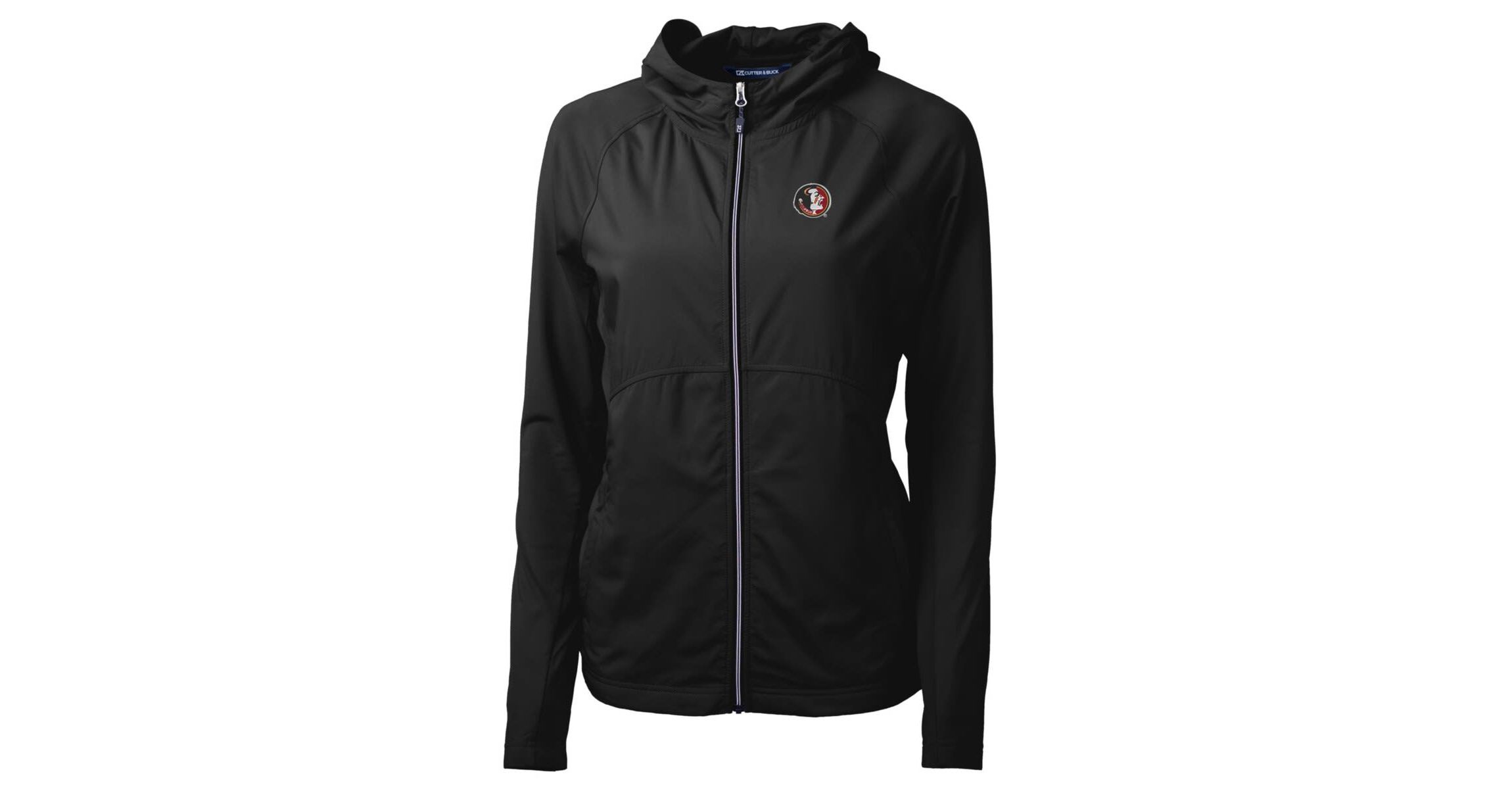 NCAA Florida State Seminoles Adapt Eco Knit Hybrid Recycled Full-Zip Hoodie