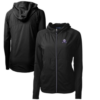 NCAA Northwestern Wildcats Adapt Eco Knit Hybrid Recycled Full-Zip Hoodie