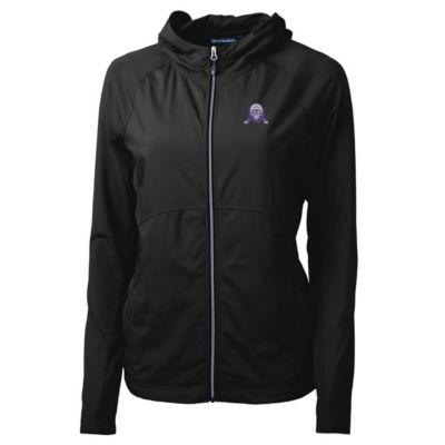 NCAA Northwestern Wildcats Adapt Eco Knit Hybrid Recycled Full-Zip Hoodie