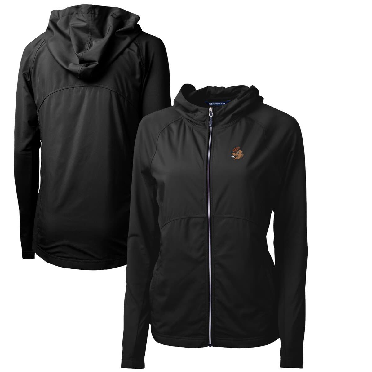 NCAA Oregon State Beavers Adapt Eco Knit Hybrid Recycled Full-Zip Hoodie