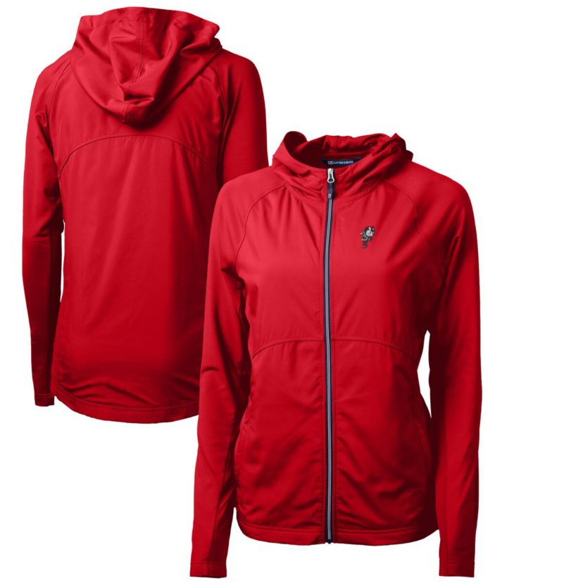 NCAA Ohio State Buckeyes Adapt Eco Knit Hybrid Recycled Full-Zip Hoodie