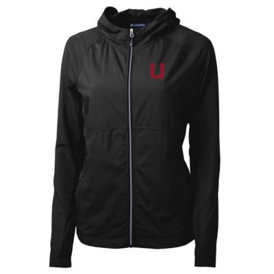 NCAA Utah Utes Adapt Eco Knit Hybrid Recycled Full-Zip Hoodie