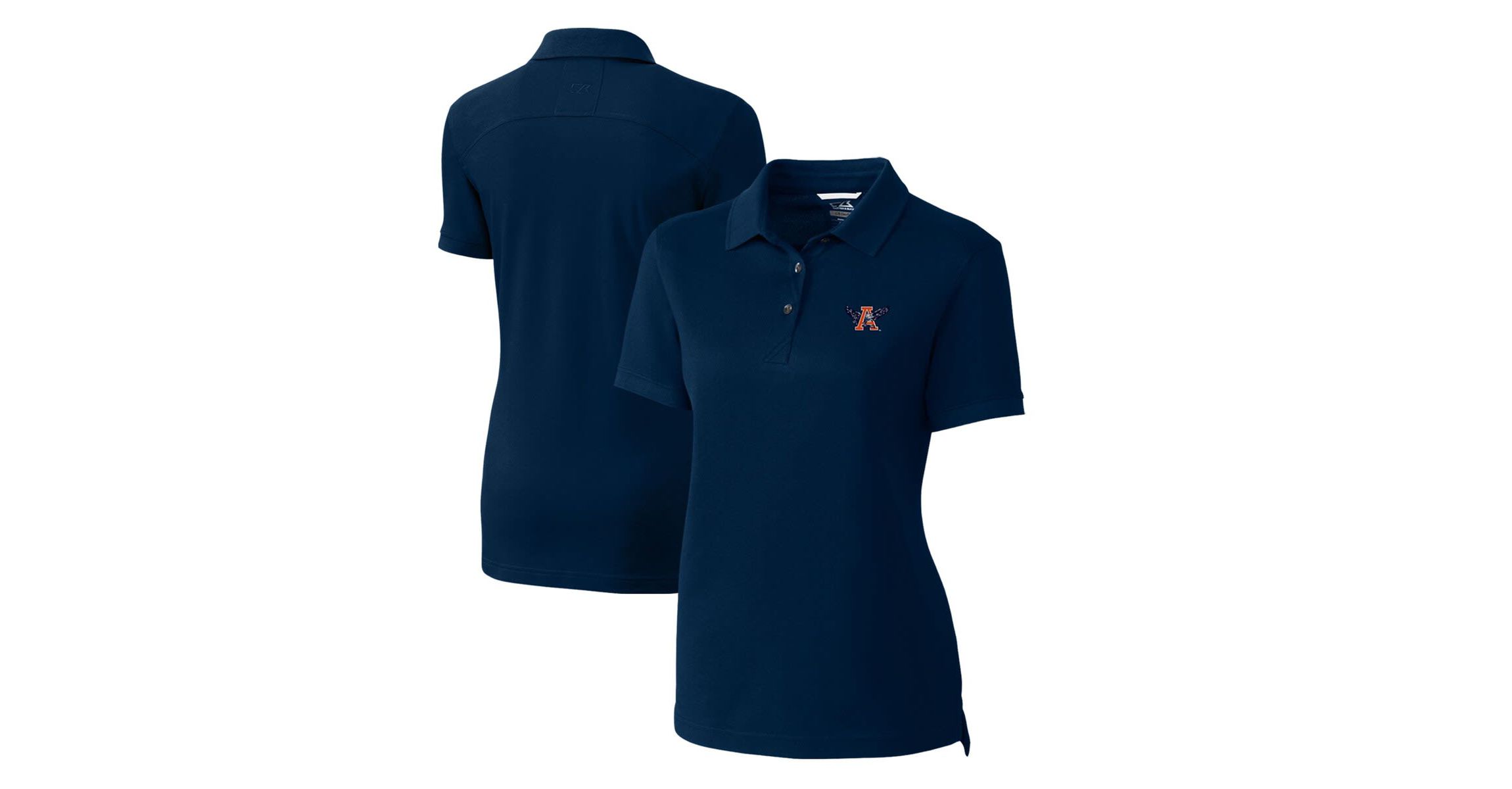 NCAA Auburn Tigers Advantage Tri-Blend Pique Polo