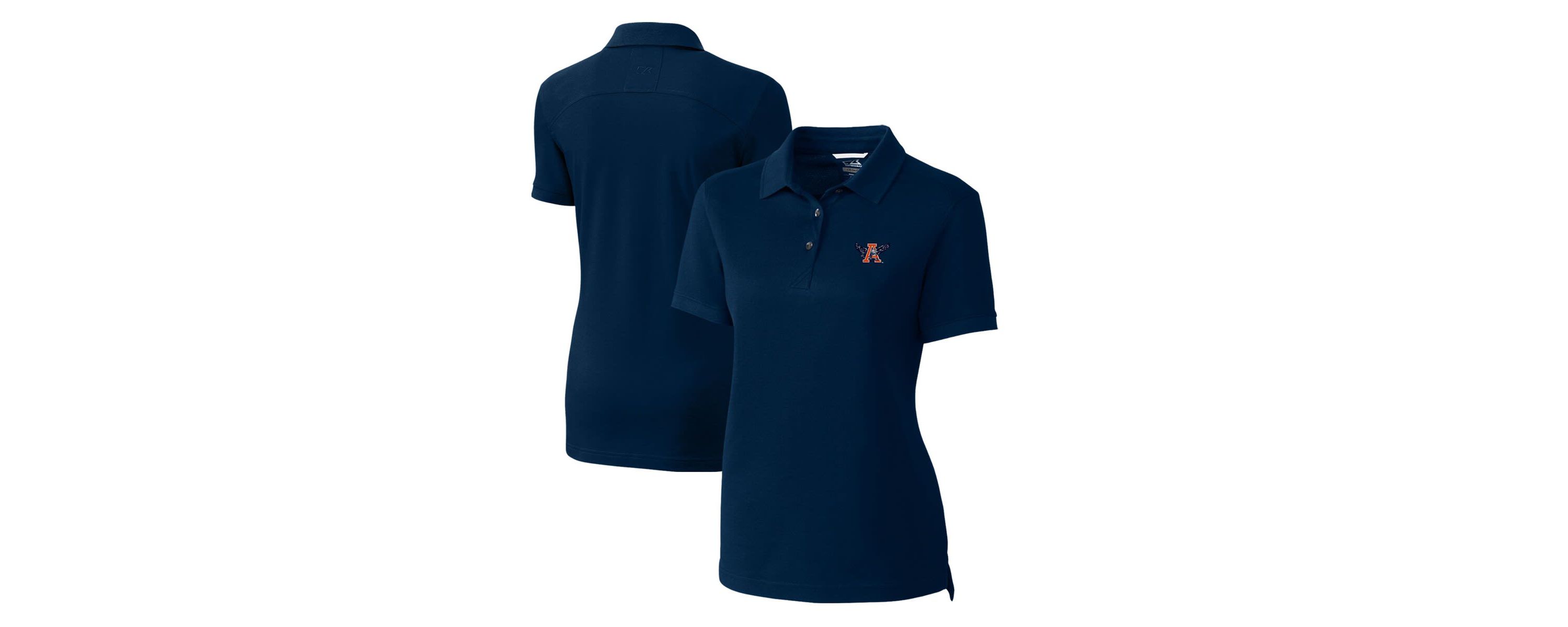 NCAA Auburn Tigers Advantage Tri-Blend Pique Polo