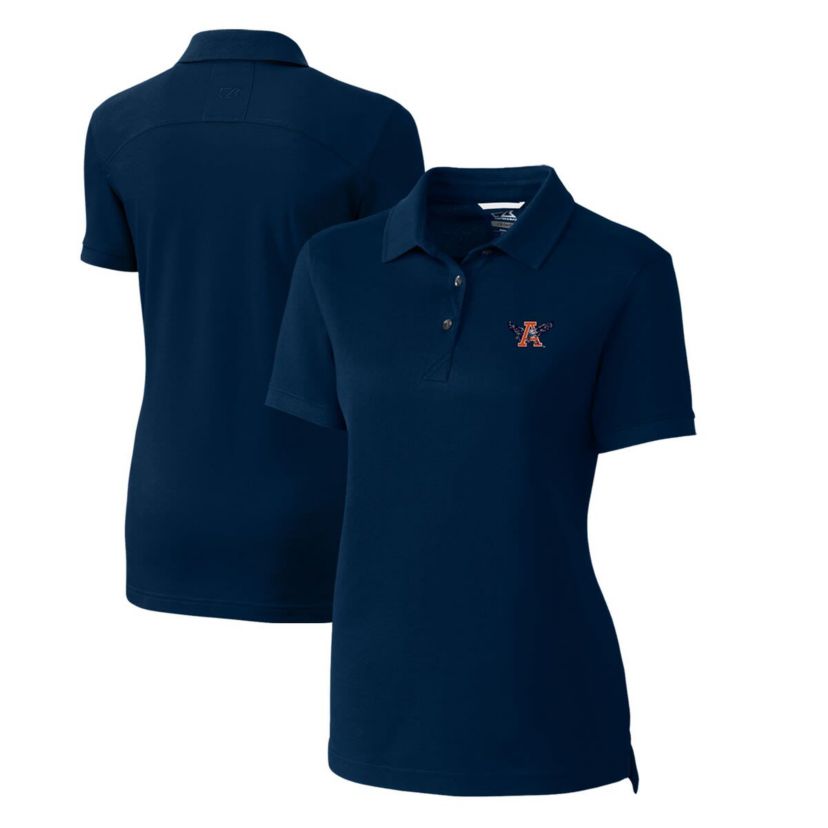 NCAA Auburn Tigers Advantage Tri-Blend Pique Polo