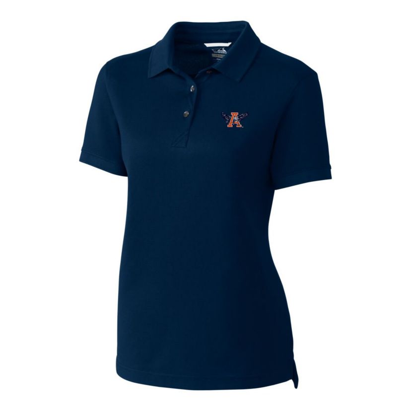 NCAA Auburn Tigers Advantage Tri-Blend Pique Polo