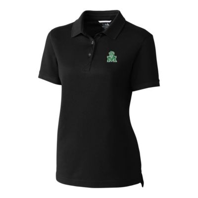 NCAA Marshall Thundering Herd Advantage Tri-Blend Pique Polo