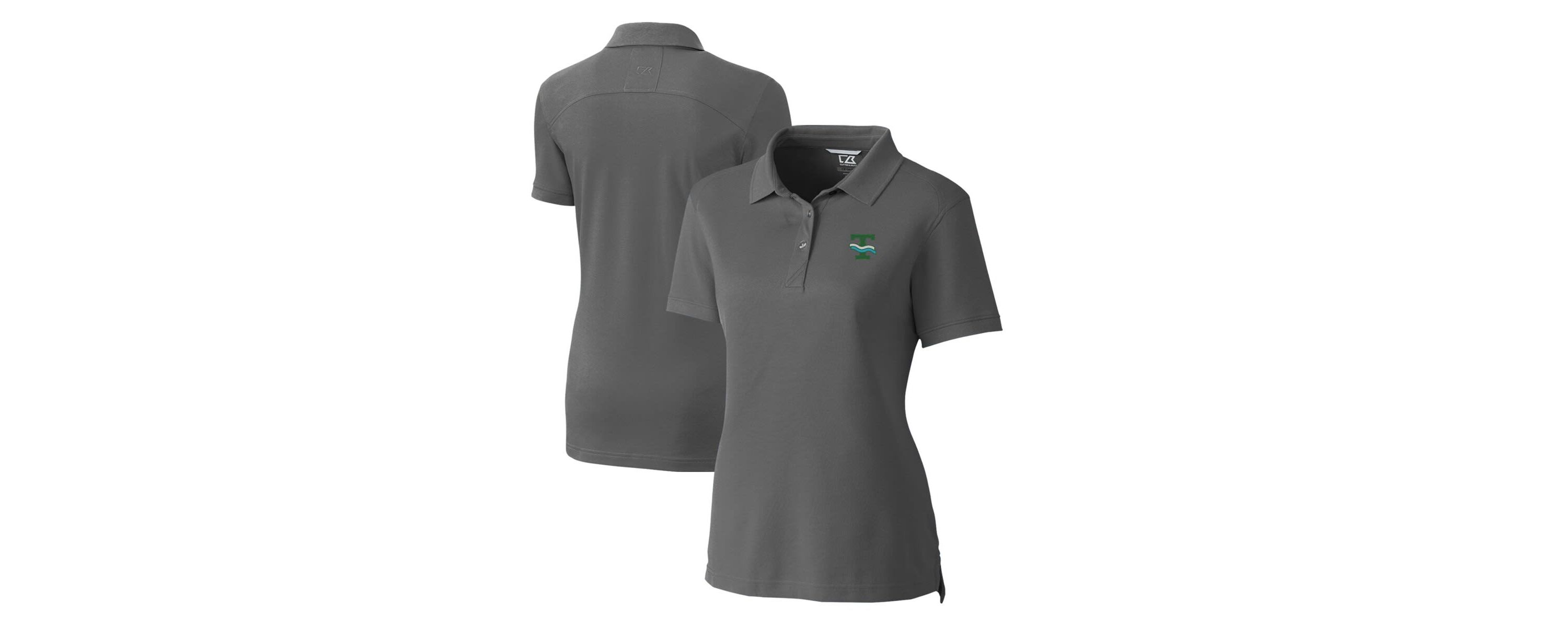 Tulane Green Wave NCAA Tulane Wave Advantage Tri-Blend Pique Polo