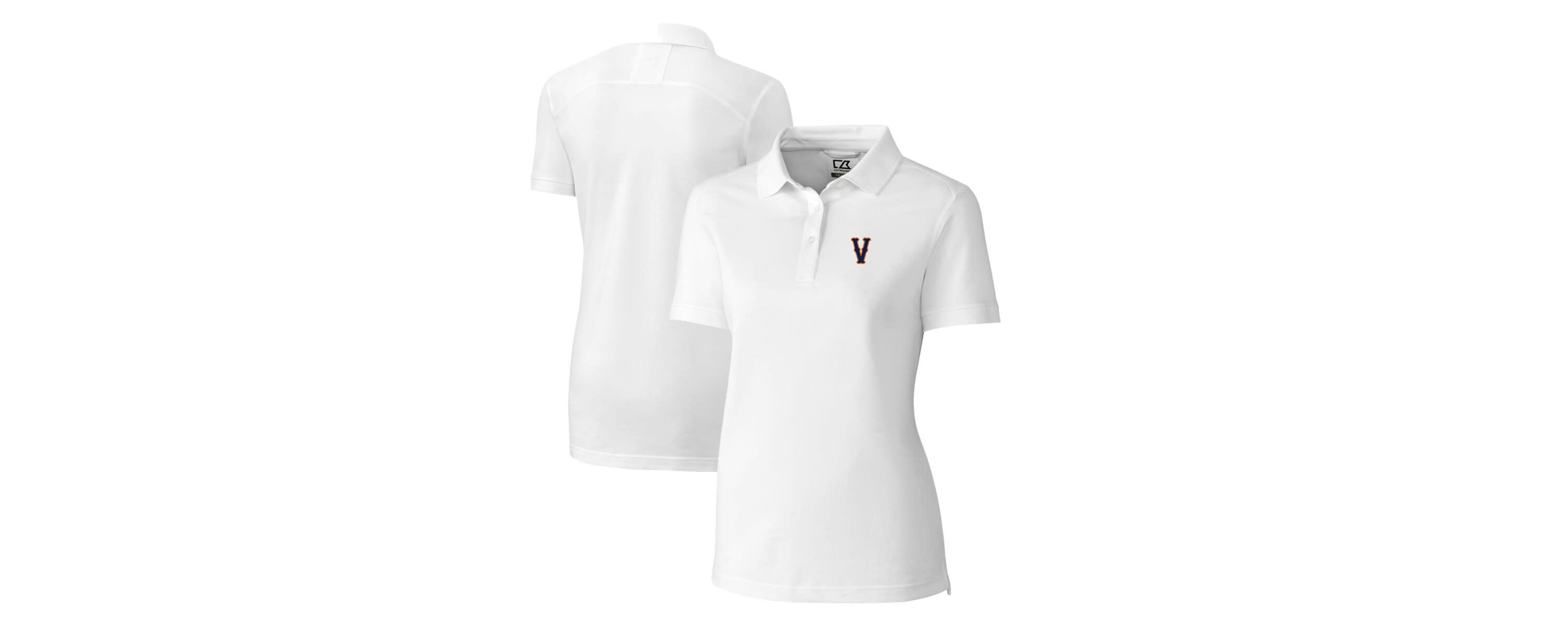 NCAA Virginia Cavaliers Vintage Advantage Tri-Blend Pique Polo