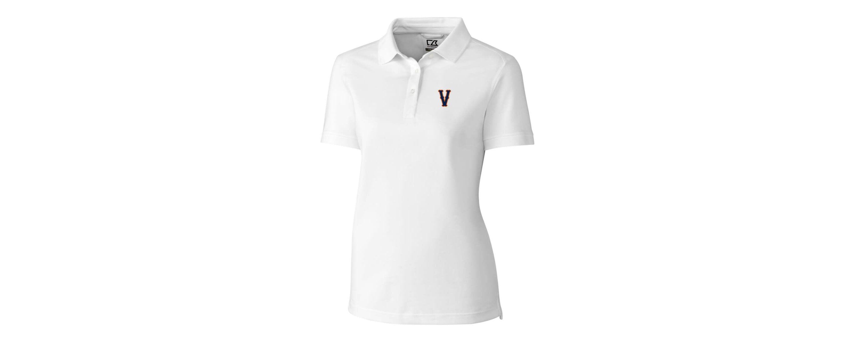 NCAA Virginia Cavaliers Vintage Advantage Tri-Blend Pique Polo