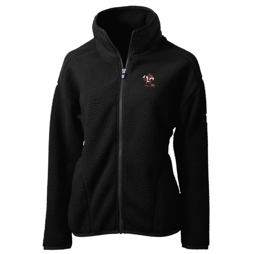 NCAA Louisville Cardinals Cascade Eco Sherpa Full-Zip Fleece Jacket