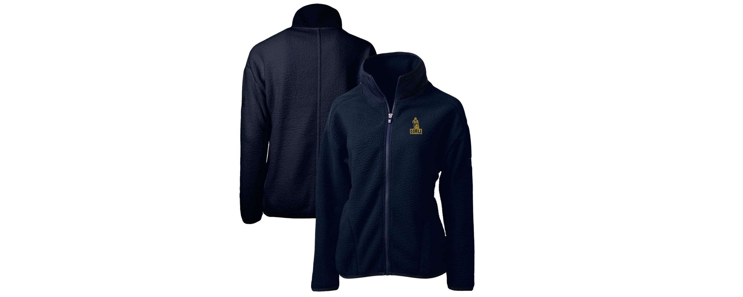 NCAA Northern Arizona Lumberjacks Cascade Eco Sherpa Full-Zip Fleece Jacket