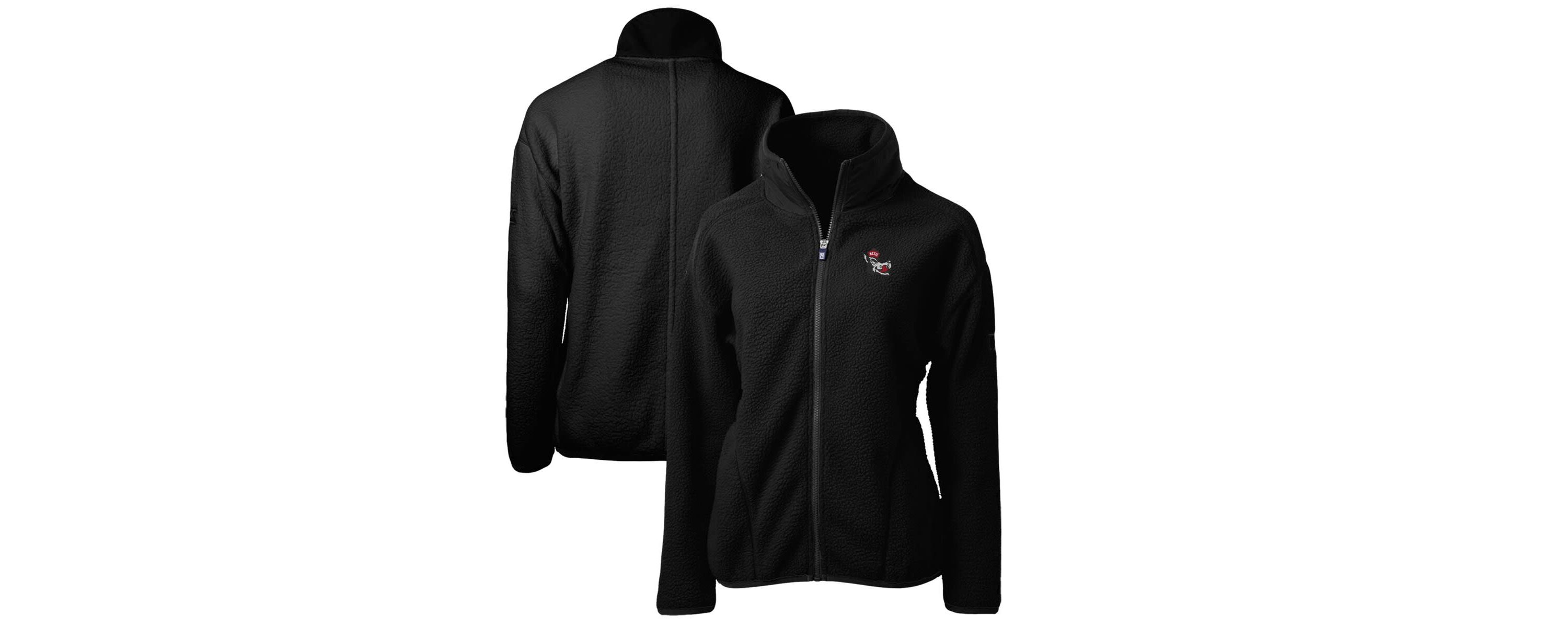 NCAA NC State Wolfpack Cascade Eco Sherpa Full-Zip Fleece Jacket