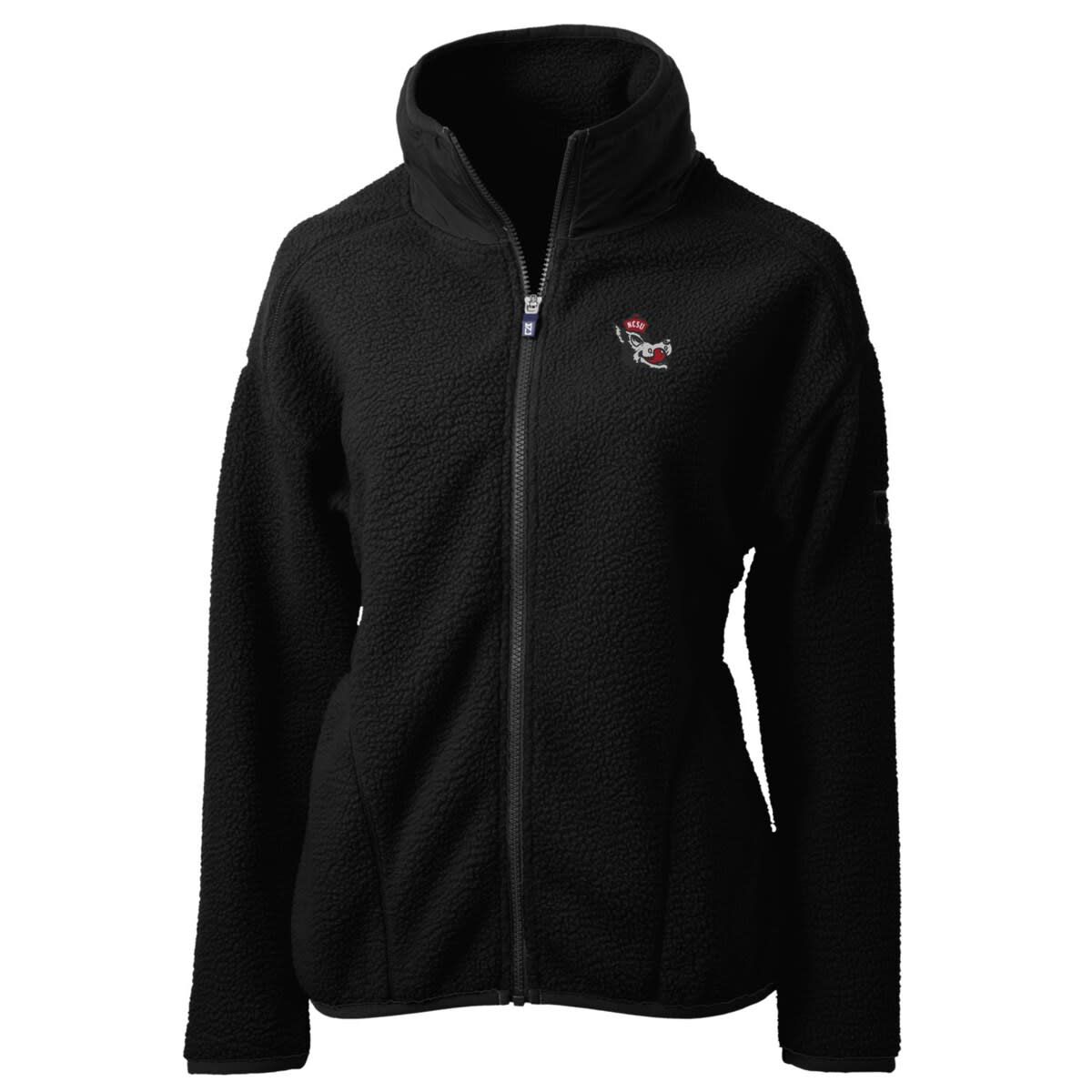 NCAA NC State Wolfpack Cascade Eco Sherpa Full-Zip Fleece Jacket