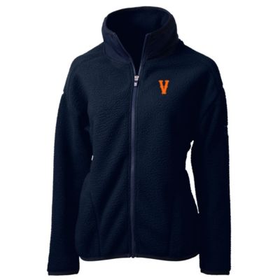 NCAA Virginia Cavaliers Vintage Cascade Eco Sherpa Full-Zip Fleece Jacket