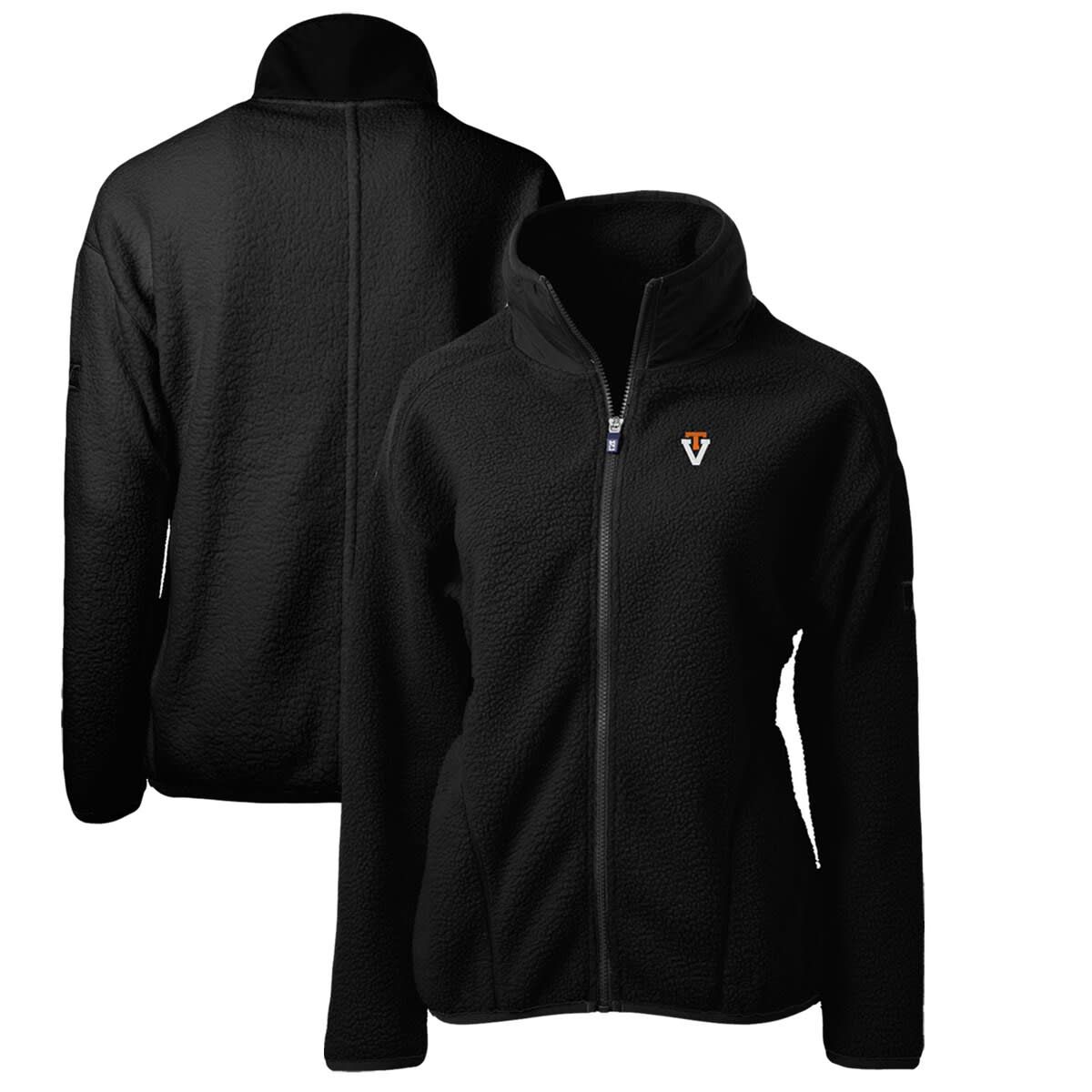 NCAA Virginia Tech Hokies Cascade Eco Sherpa Full-Zip Fleece Jacket