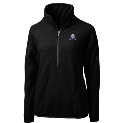 NCAA Northwestern Wildcats Cascade Eco Sherpa Fleece Half-Zip Pullover Jacket