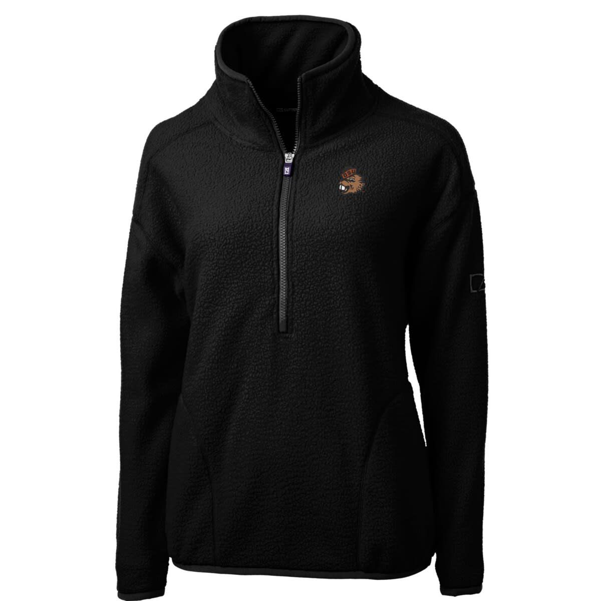 NCAA Oregon State Beavers Cascade Eco Sherpa Fleece Half-Zip Pullover Jacket