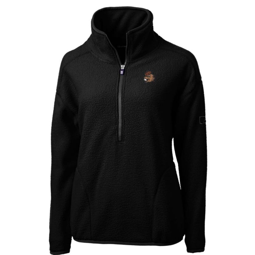 NCAA Oregon State Beavers Cascade Eco Sherpa Fleece Half-Zip Pullover Jacket