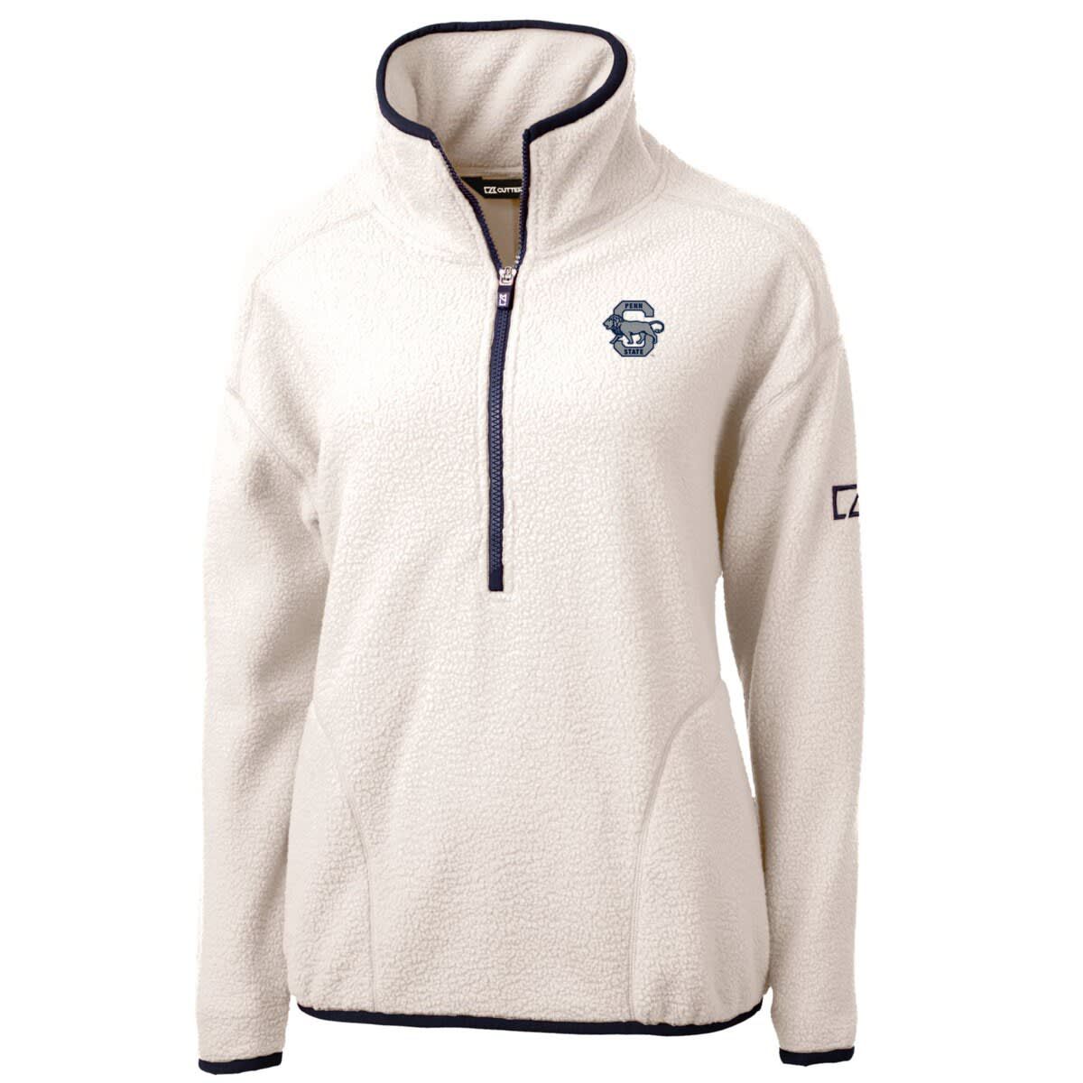 NCAA Penn State Nittany Lions Cascade Eco Sherpa Fleece Half-Zip Pullover Jacket