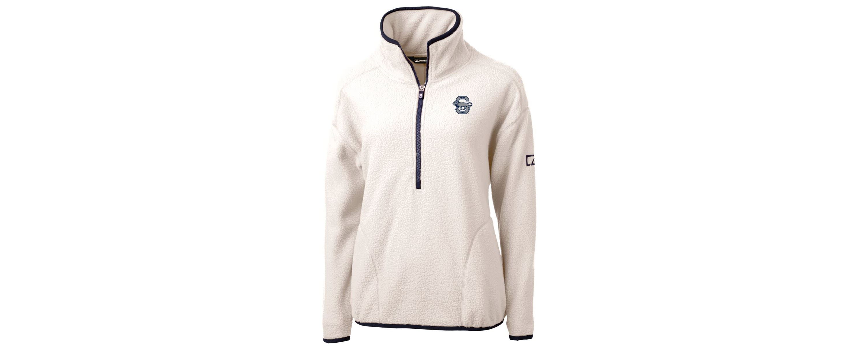 NCAA Penn State Nittany Lions Cascade Eco Sherpa Fleece Half-Zip Pullover Jacket