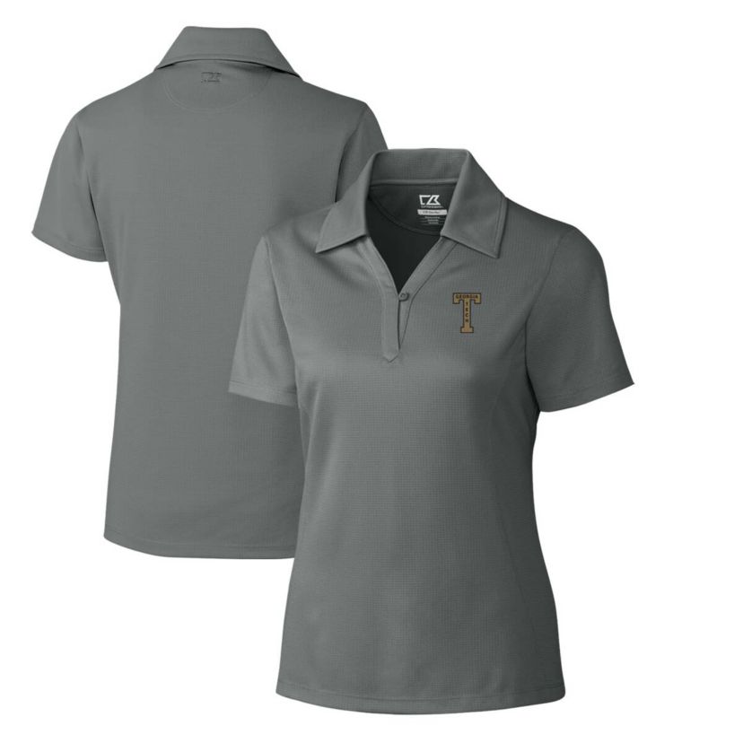 Georgia Tech Yellow Jackets NCAA Georgia Tech Jackets CB DryTec Genre Textured Solid Polo