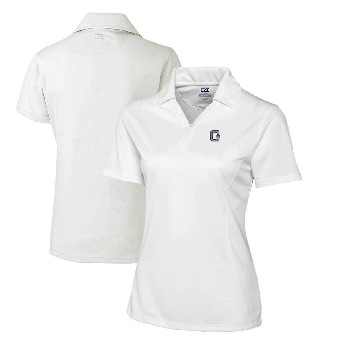 NCAA Georgetown Hoyas CB DryTec Genre Textured Solid Polo