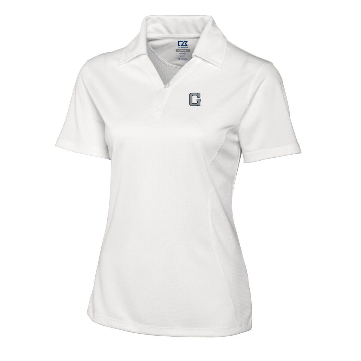NCAA Georgetown Hoyas CB DryTec Genre Textured Solid Polo