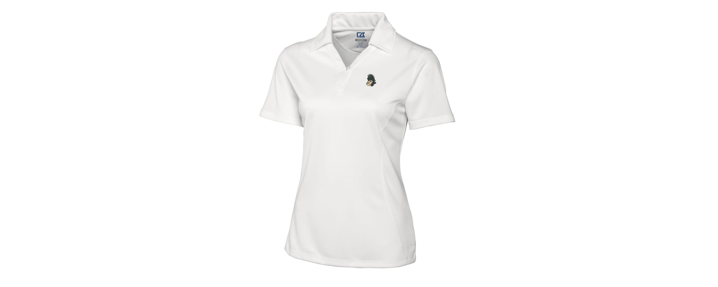 NCAA Michigan State Spartans CB DryTec Genre Textured Solid Polo