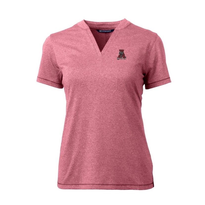 Alabama Crimson Tide NCAA Alabama Tide Forge Stretch Blade V-Neck Top