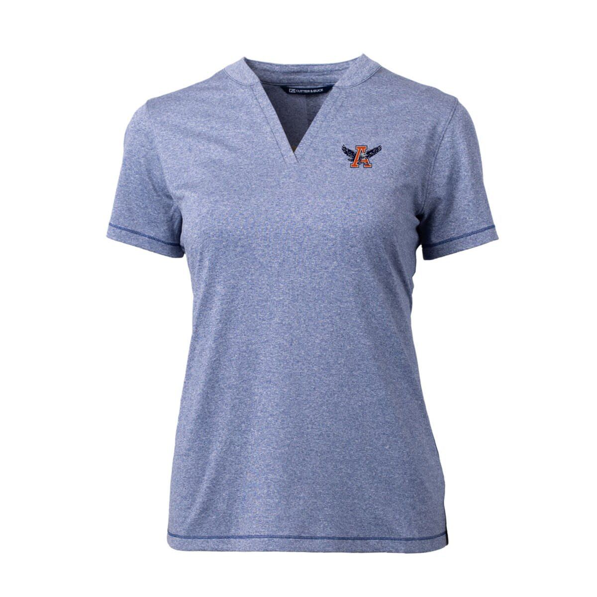 NCAA Auburn Tigers Forge Stretch Blade V-Neck Top