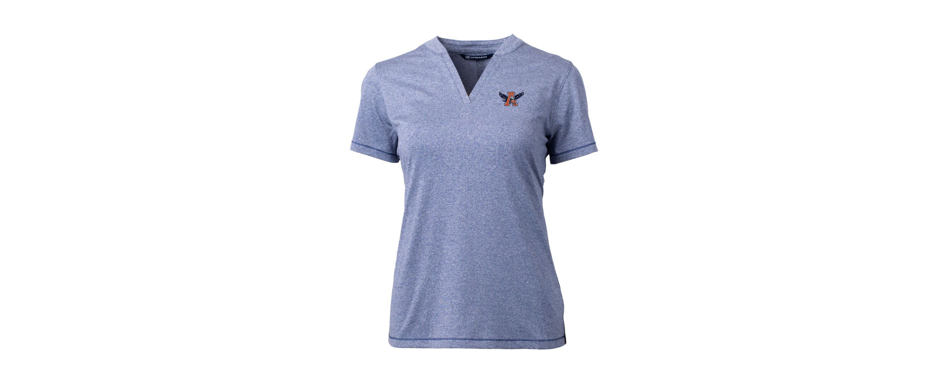 NCAA Auburn Tigers Forge Stretch Blade V-Neck Top