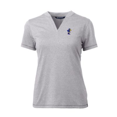 NCAA Kansas Jayhawks Forge Stretch Blade V-Neck Top