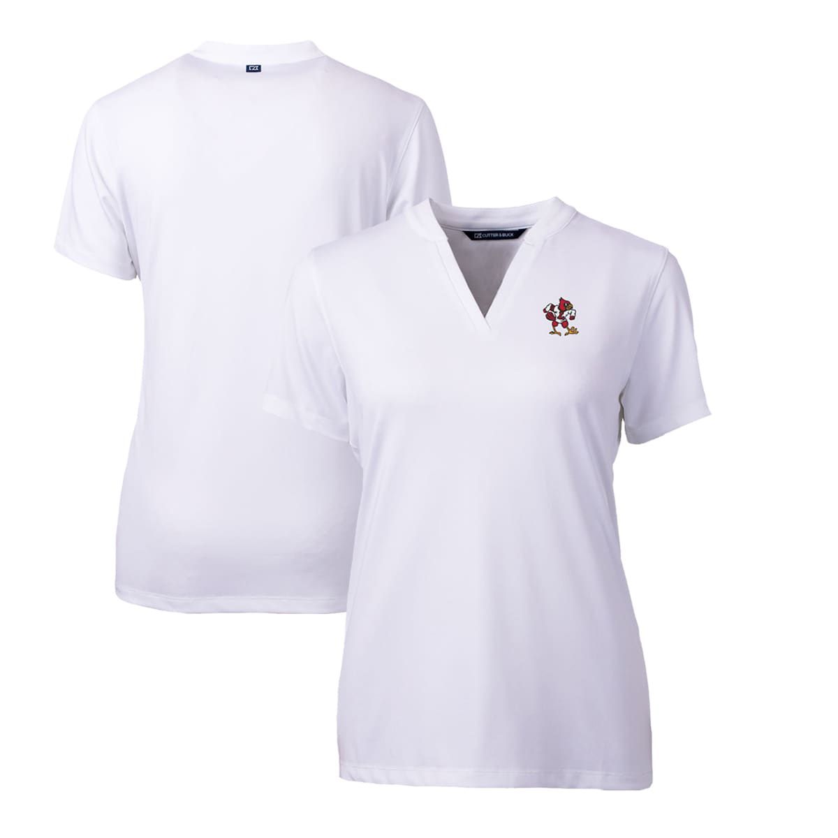 NCAA Louisville Cardinals Forge Stretch Blade V-Neck Top