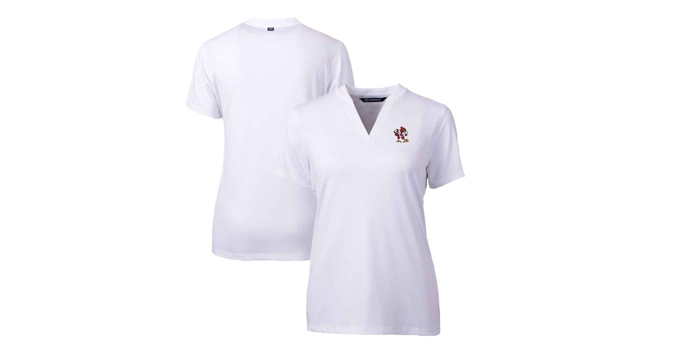 NCAA Louisville Cardinals Forge Stretch Blade V-Neck Top