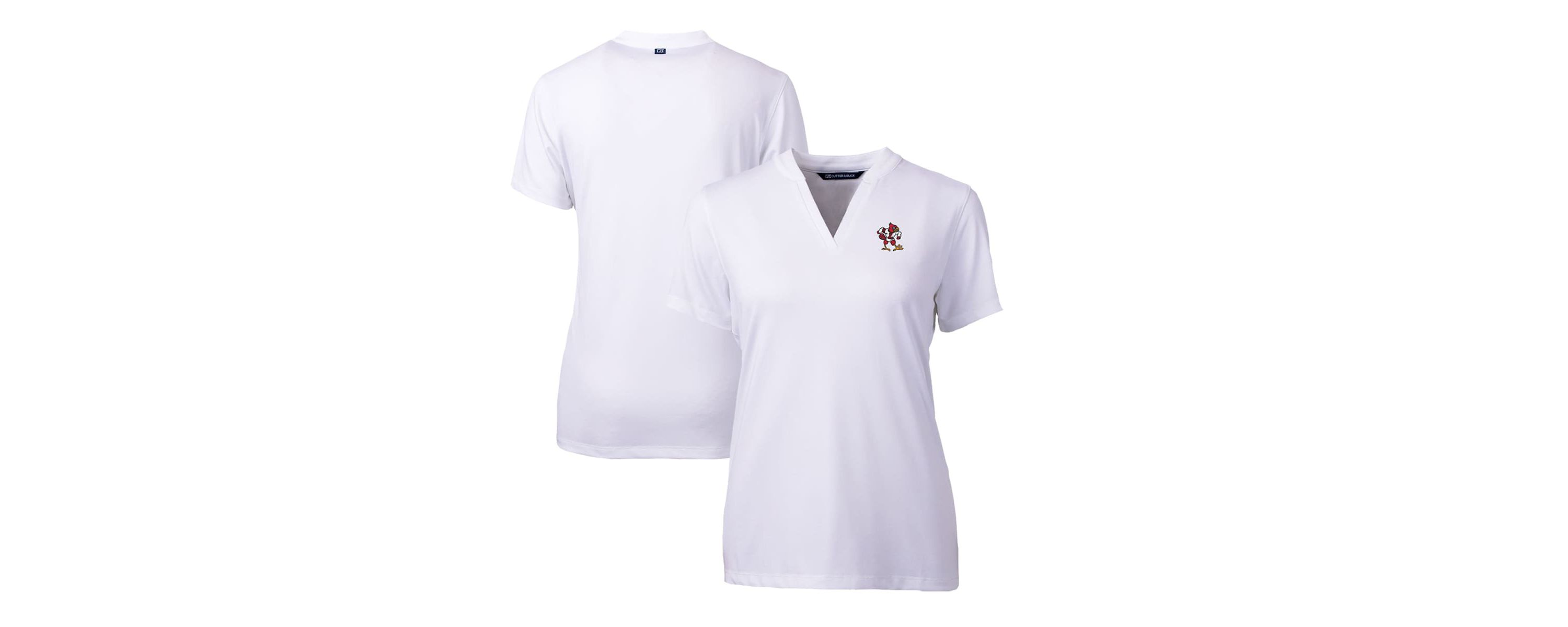 NCAA Louisville Cardinals Forge Stretch Blade V-Neck Top