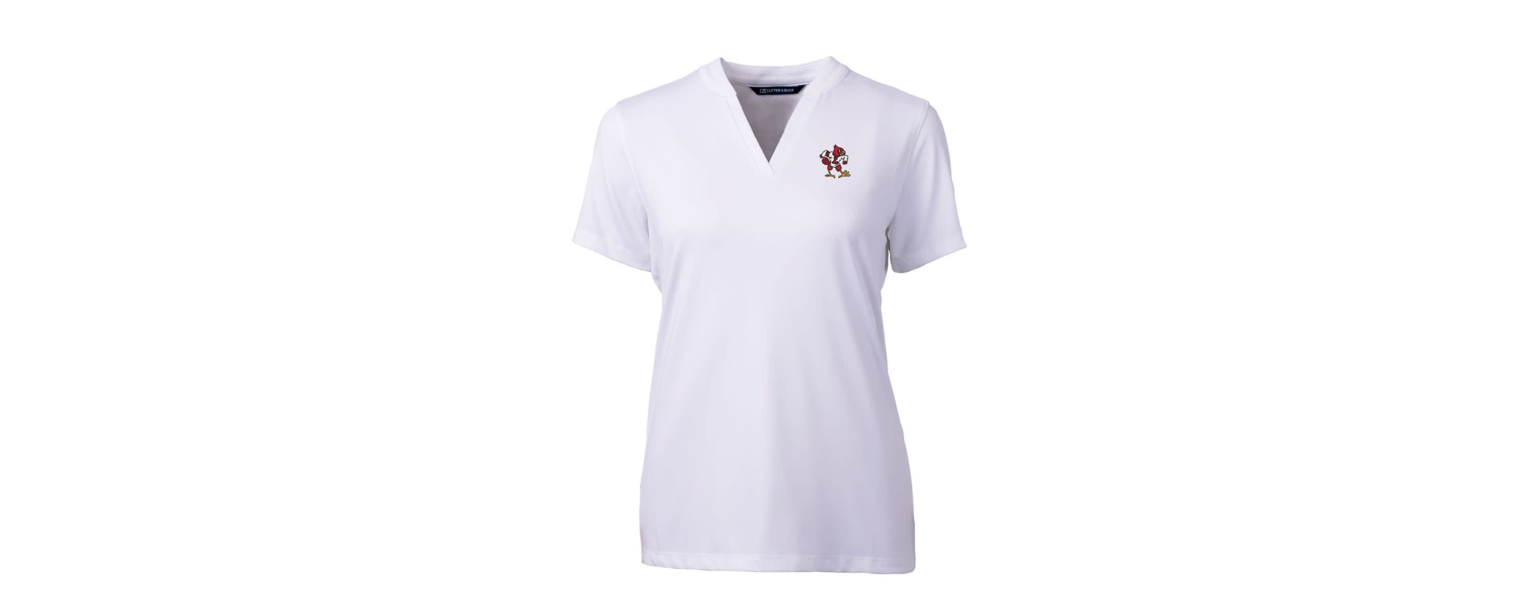 NCAA Louisville Cardinals Forge Stretch Blade V-Neck Top